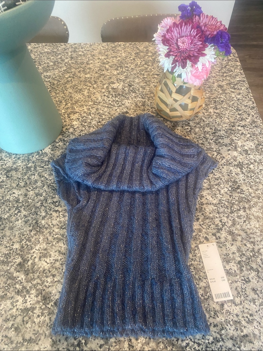 NWT URBAN OUTFITTERS Silence + Noise sparkle sweater